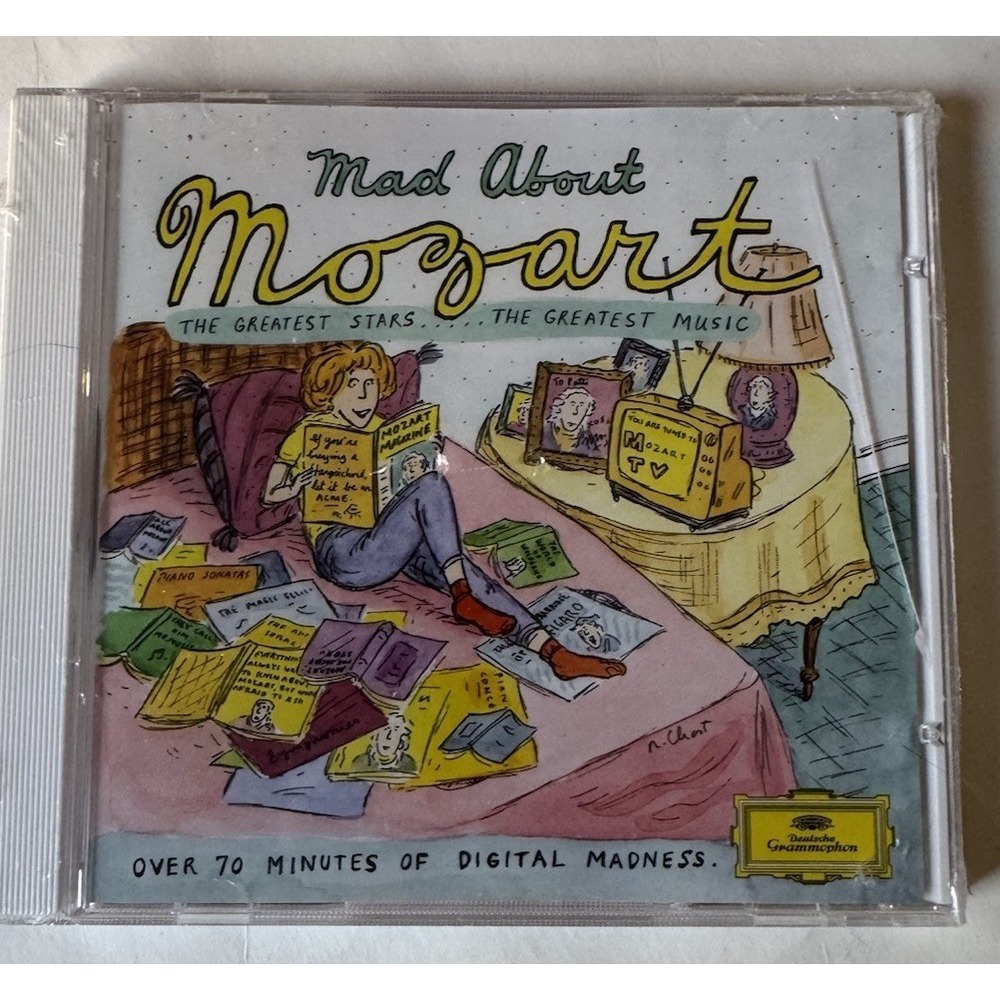 Mad About Mozart (CD, 1993, Deutsche Grammophon) New SEALED
